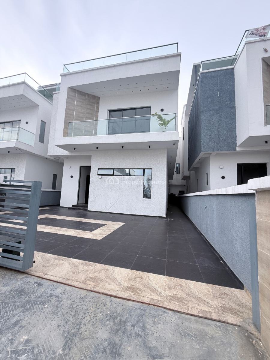 Luxurious 5-bedroom Fully Detached Duplex with Cinema, Osapa, Lekki, Lagos, Detached Duplex for Sale