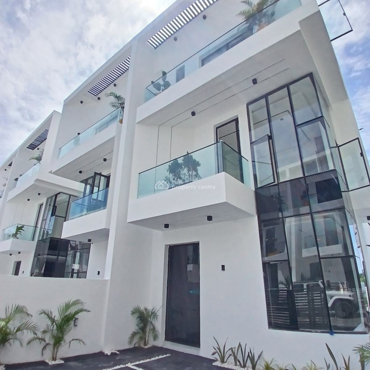 Luxury Built 4-bedroom Semi Detached Duplex with Bq, Within a Highly Sought After Estate in Chevron Toll Gate, Orchid Road, Lekki, Lagos, Semi-detached Duplex for Sale