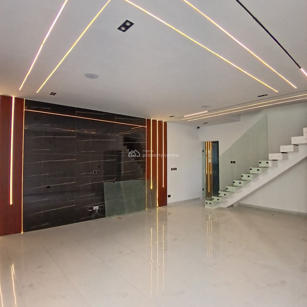 Luxury Built 4-bedroom Semi Detached Duplex with Bq, Within a Highly Sought After Estate in Chevron Toll Gate, Orchid Road, Lekki, Lagos, Semi-detached Duplex for Sale