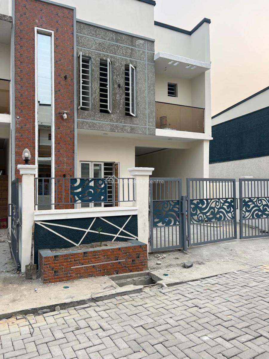 Brand New 4 Bedroom Semi Detached Duplex with Bq  in a Gated Estate, Abraham Adesanya, Ajah, Lagos, Semi-detached Duplex for Rent