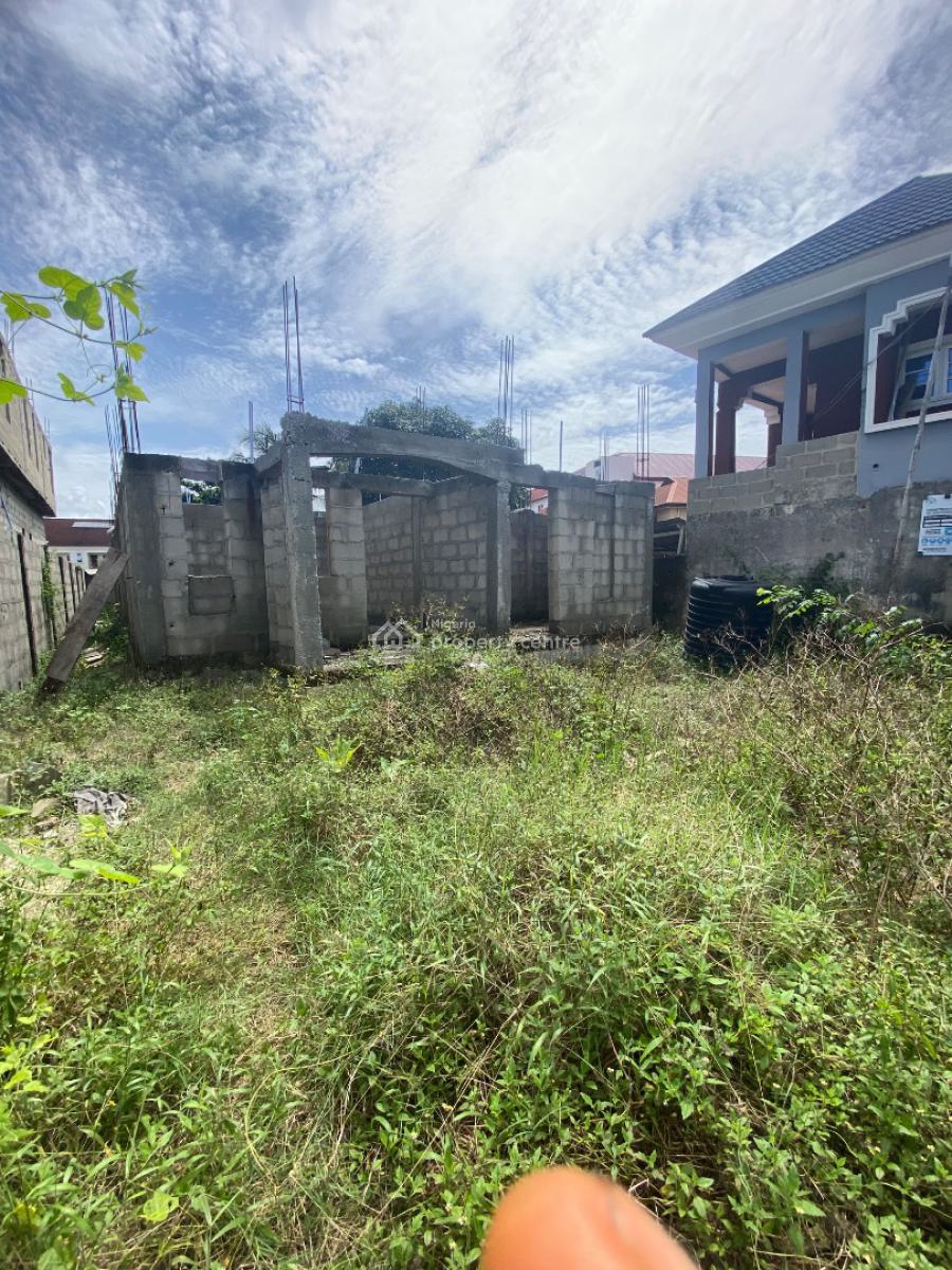 This Is Signature with Peace: Carcass Units, Miracle Zone Estate, Sangotedo, Ajah, Lagos, House for Sale