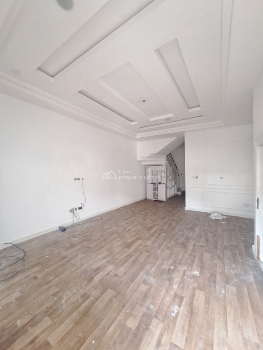 Well Built 4 Bedroom Semi Detached Duplex with Bq in a Gated Estate, Chevron, Lekki, Lagos, Semi-detached Duplex for Rent