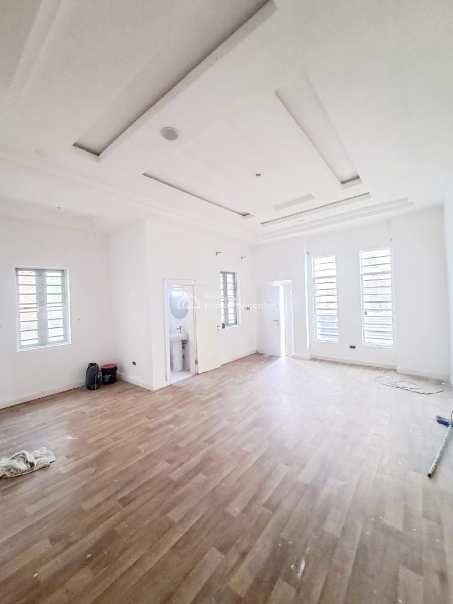 Well Built 4 Bedroom Semi Detached Duplex with Bq in a Gated Estate, Chevron, Lekki, Lagos, Semi-detached Duplex for Rent