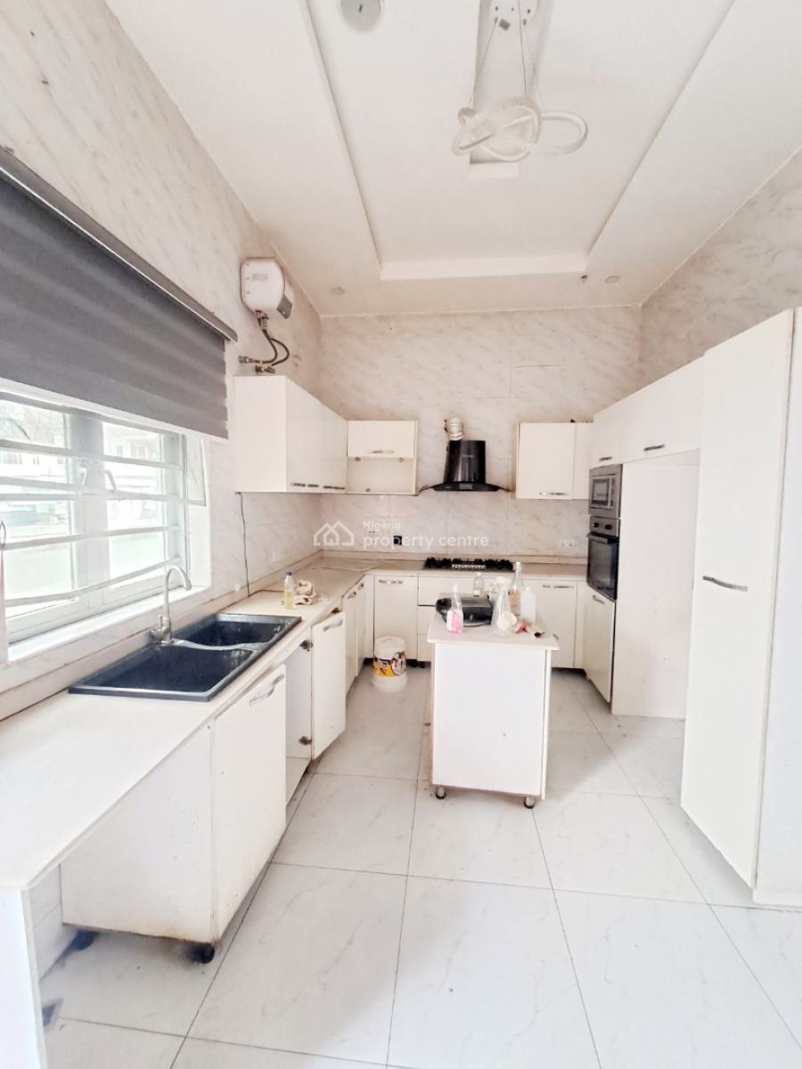 Well Built 4 Bedroom Semi Detached Duplex with Bq in a Gated Estate, Chevron, Lekki, Lagos, Semi-detached Duplex for Rent