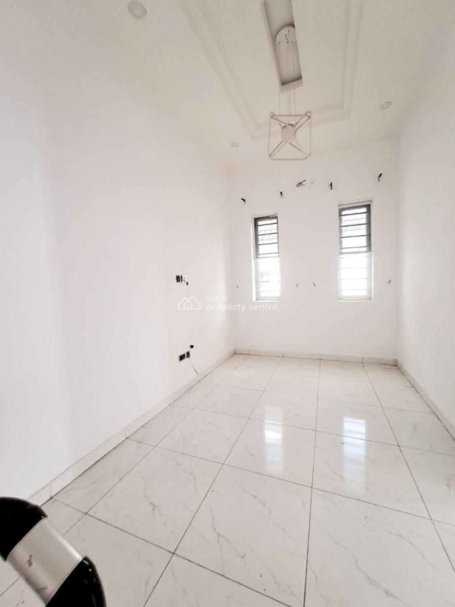 Well Built 4 Bedroom Semi Detached Duplex with Bq in a Gated Estate, Chevron, Lekki, Lagos, Semi-detached Duplex for Rent