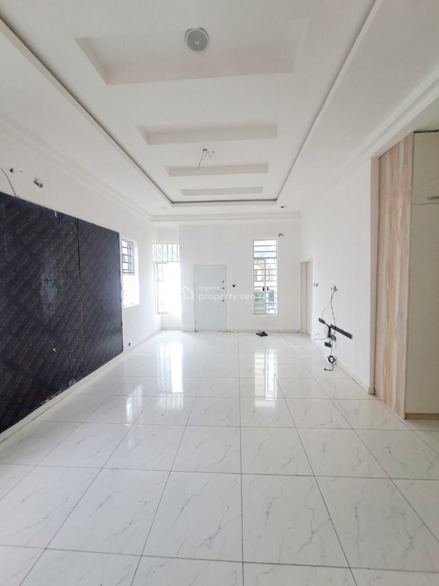 Well Built 4 Bedroom Semi Detached Duplex with Bq in a Gated Estate, Chevron, Lekki, Lagos, Semi-detached Duplex for Rent