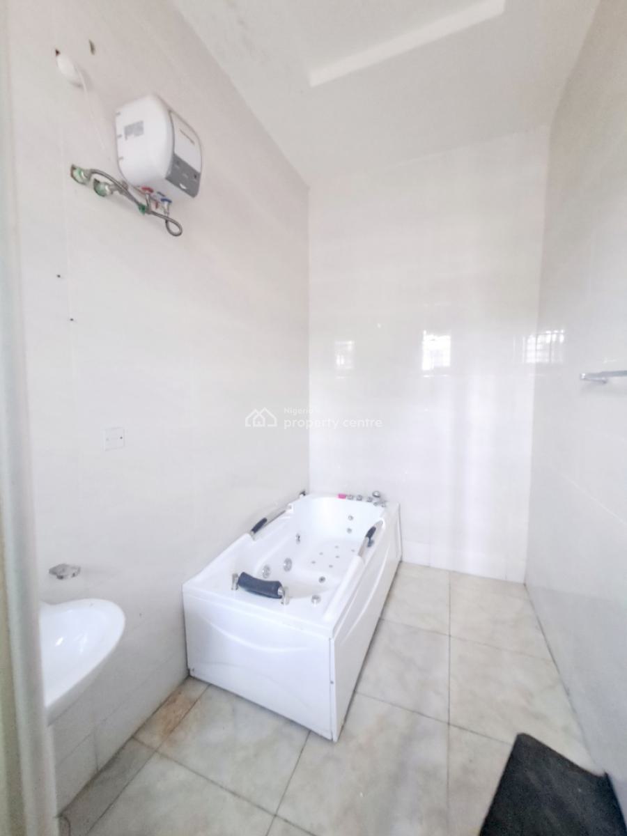 Well Built 4 Bedroom Semi Detached Duplex with Bq in a Gated Estate, Chevron, Lekki, Lagos, Semi-detached Duplex for Rent