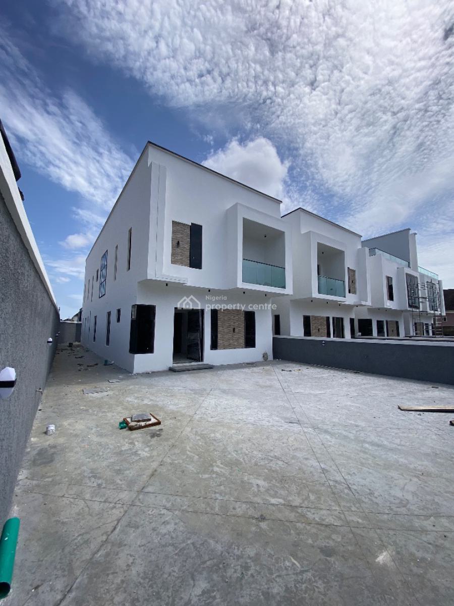 Spacious Brand New 4bedroom Duplex Comes Solar Light, Peninsula Gardens Estate, Sangotedo, Ajah, Lagos, Detached Duplex for Sale