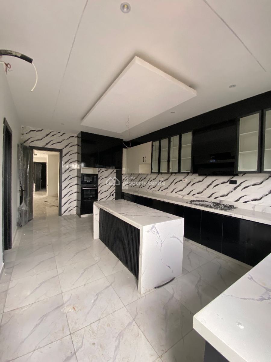 Newly Built 5bedroom Duplex Comes with Solar Light Panels, Peninsula Gardens Estate, Sangotedo, Ajah, Lagos, Semi-detached Duplex for Sale