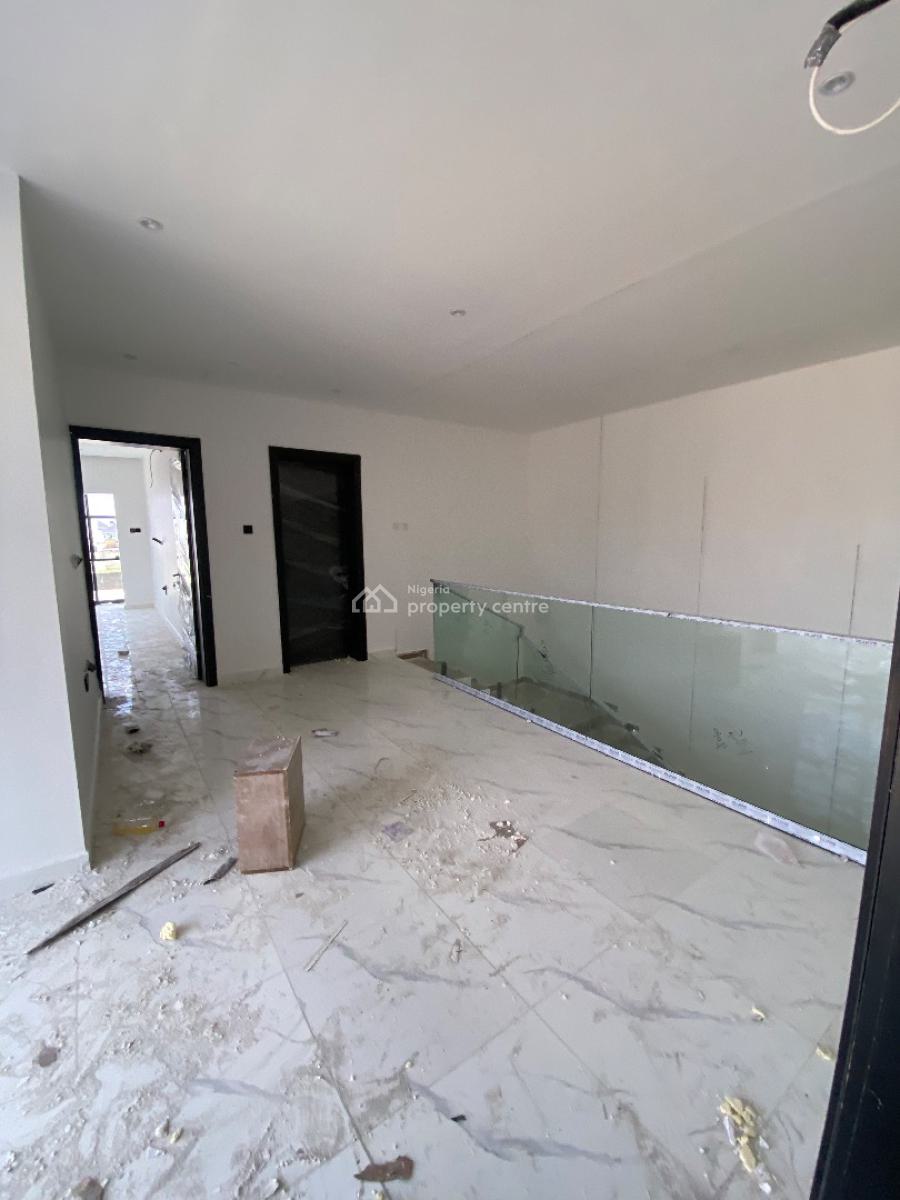 Newly Built 5bedroom Duplex Comes with Solar Light Panels, Peninsula Gardens Estate, Sangotedo, Ajah, Lagos, Semi-detached Duplex for Sale