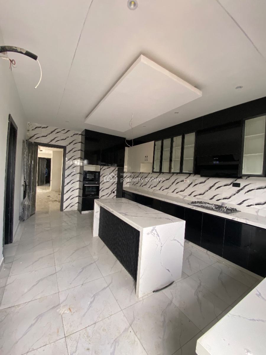 Newly Built 5bedroom Duplex Comes with Solar Light Panels, Peninsula Gardens Estate, Sangotedo, Ajah, Lagos, Semi-detached Duplex for Sale