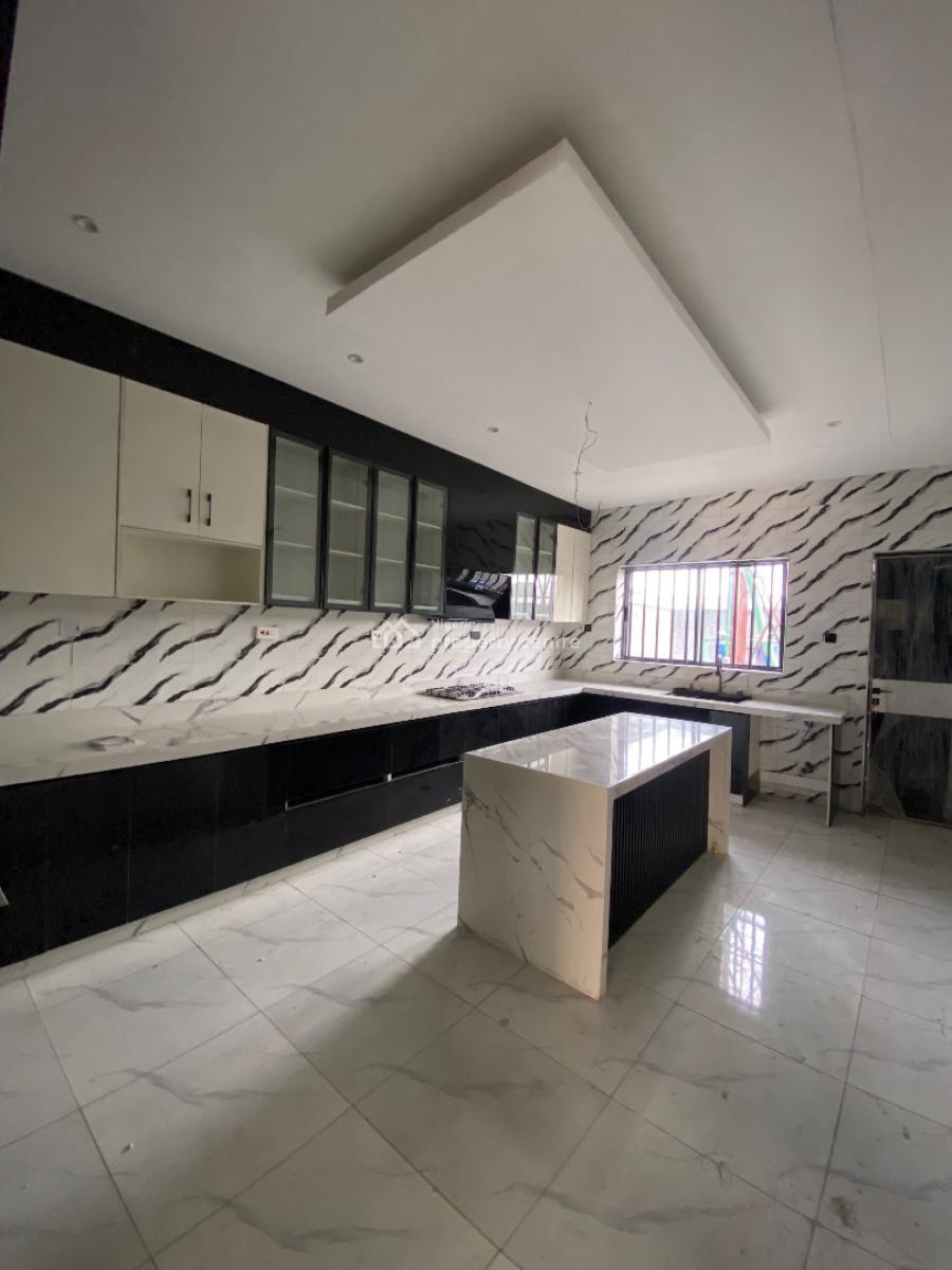 Newly Built 5bedroom Duplex Comes with Solar Light Panels, Peninsula Gardens Estate, Sangotedo, Ajah, Lagos, Semi-detached Duplex for Sale