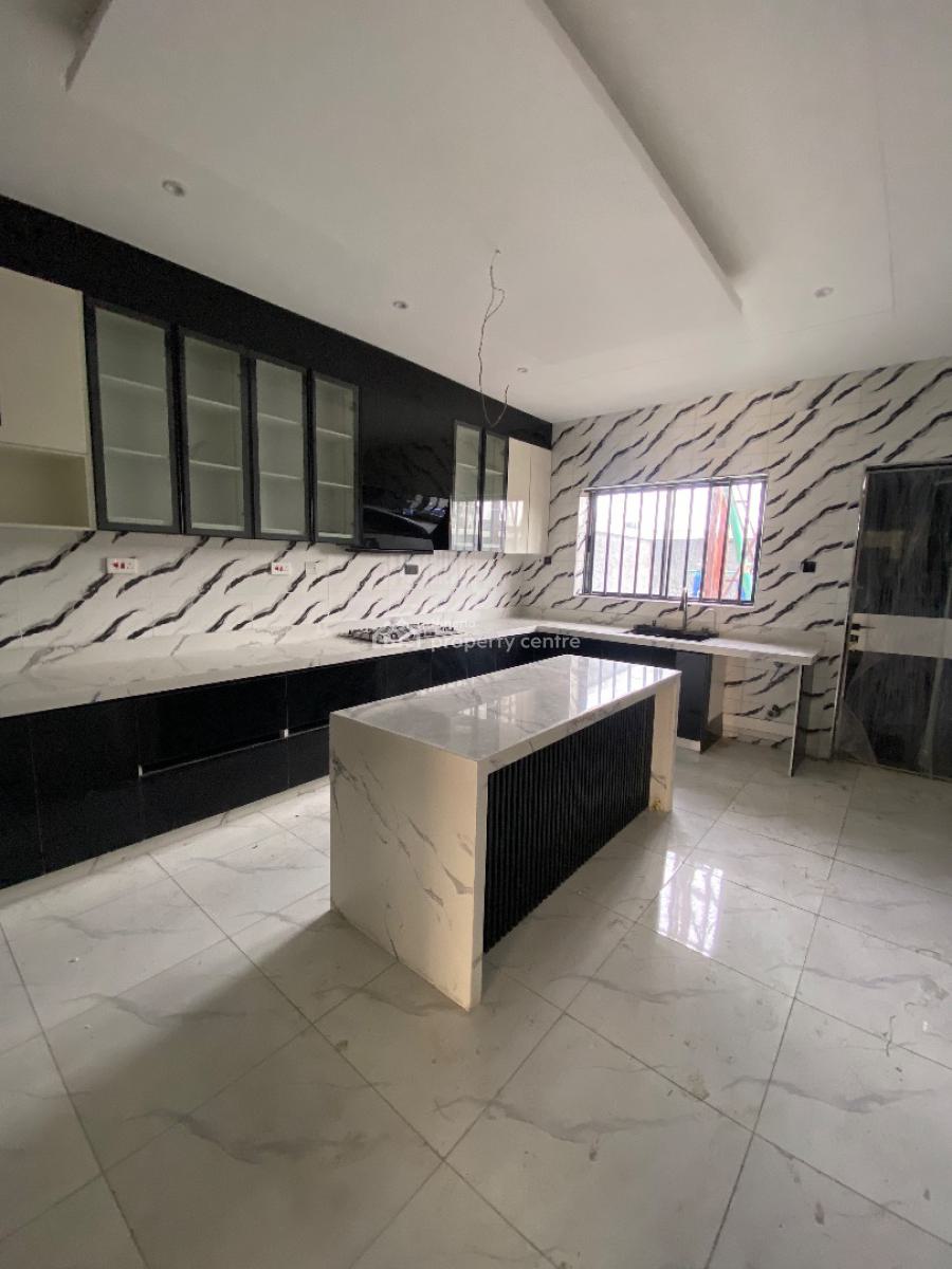 Newly Built 5bedroom Duplex Comes with Solar Light Panels, Peninsula Gardens Estate, Sangotedo, Ajah, Lagos, Semi-detached Duplex for Sale