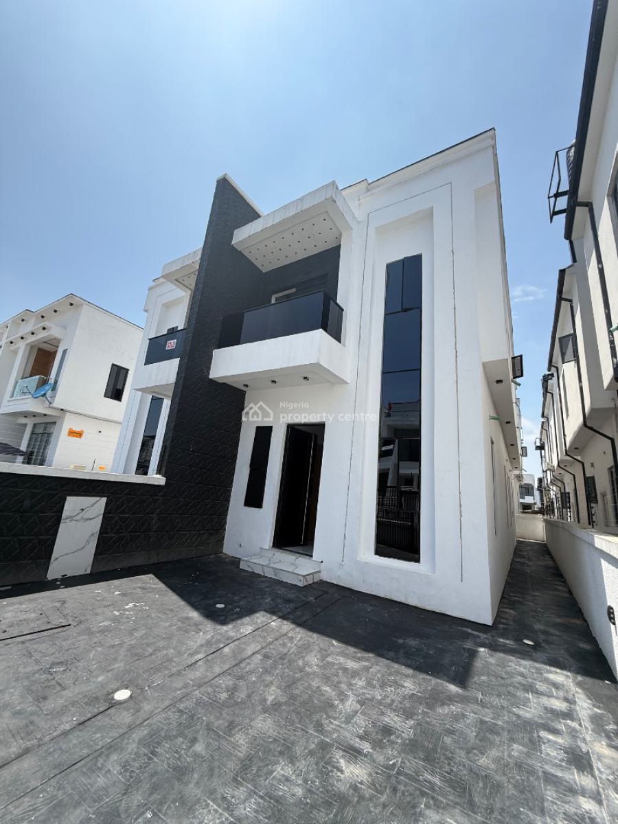 Brand New 4 Bedroom Detached Duplex with Bq, Lekki Palm City Estate, Ajah, Lagos, Semi-detached Duplex for Sale