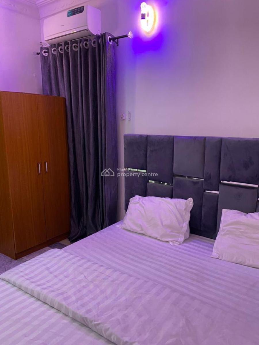 Fully Furnished & Serviced 1 Bedroom Flat in a Serene/secured, Wuse 2, Abuja, Mini Flat (room and Parlour) for Rent