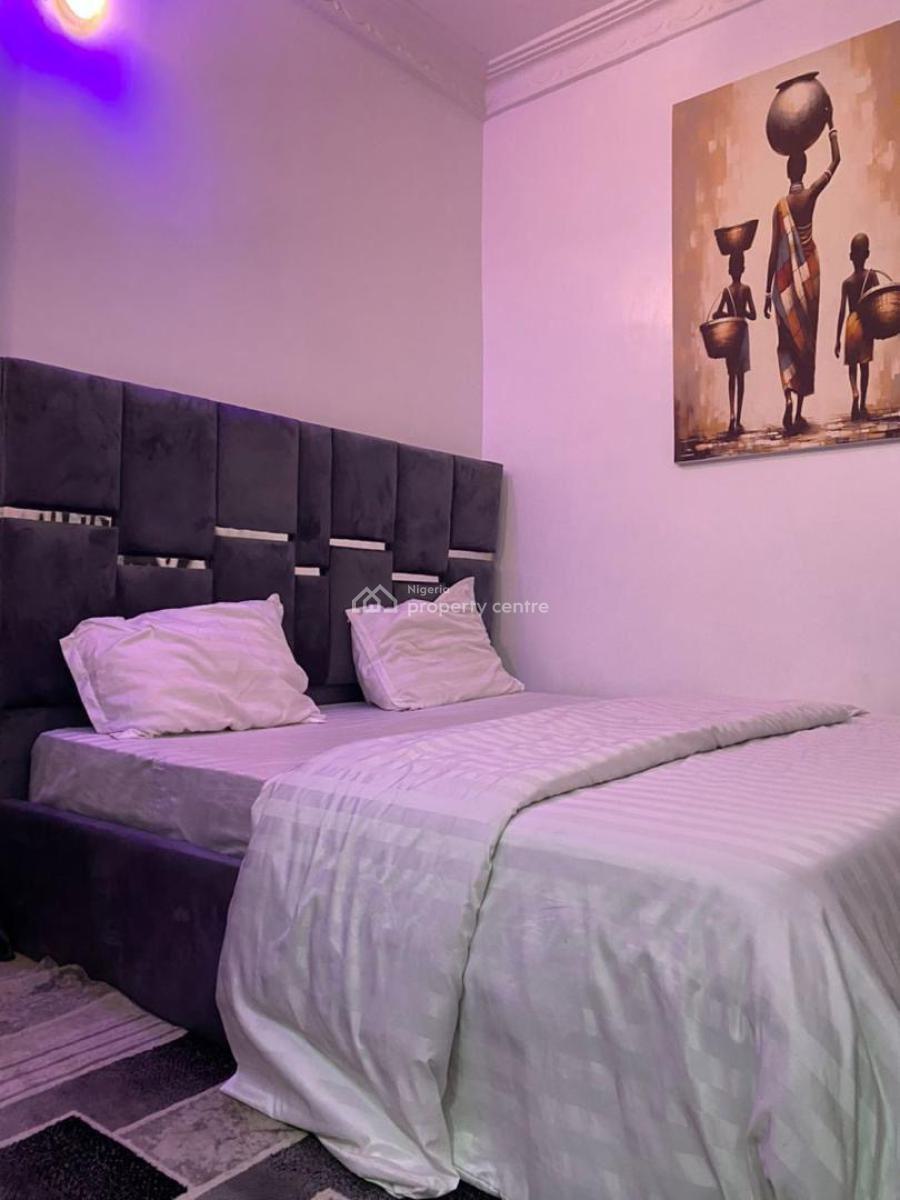 Fully Furnished & Serviced 1 Bedroom Flat in a Serene/secured, Wuse 2, Abuja, Mini Flat (room and Parlour) for Rent