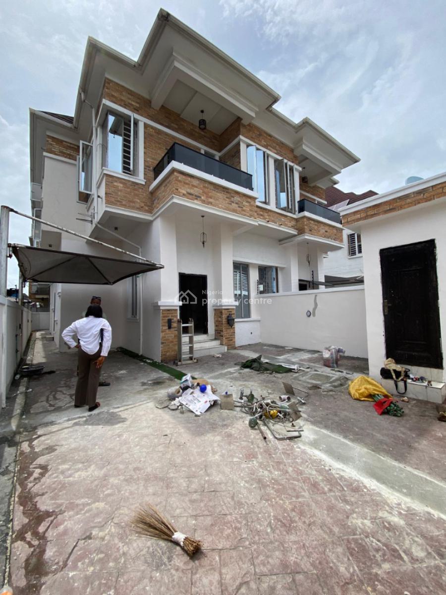4 Bedroom Semi Detached Duplex, Chevron, Lekki, Lagos, Semi-detached Duplex for Rent