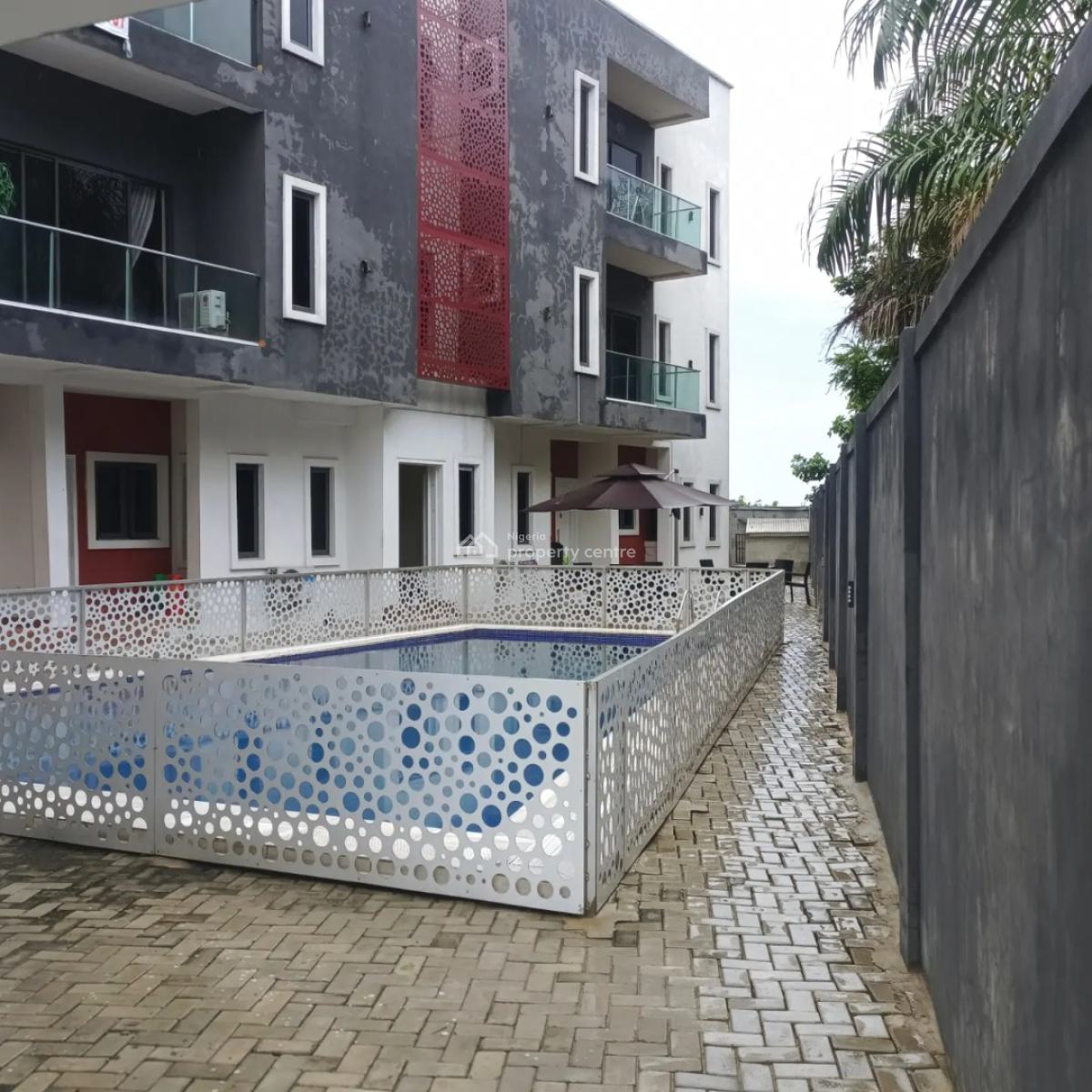 Fully and Serviced 2 Bedroom Apartment with Pool and Gym, Lekki Conservation, Lekki, Lagos, Flat / Apartment for Rent