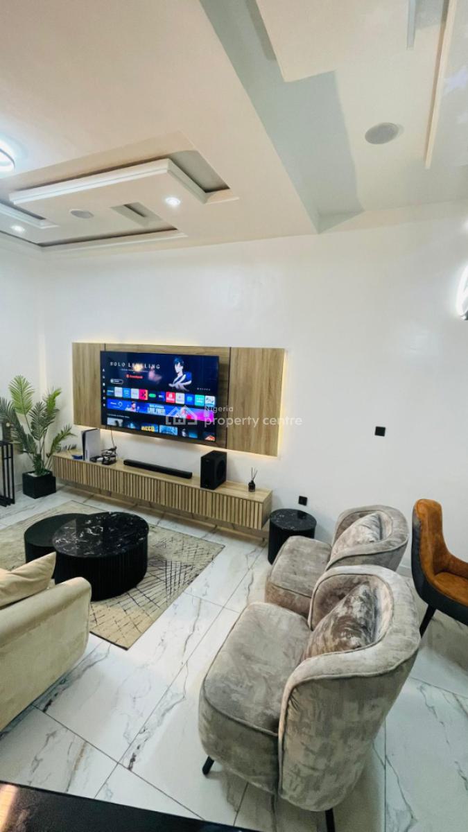 Beautiful Furnished 4 Bedrooms Duplex, Omole Phase 1, Ikeja, Lagos, Semi-detached Duplex Short Let