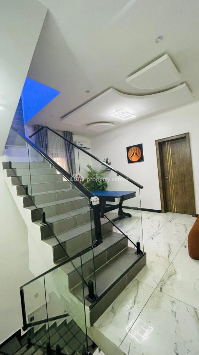 Beautiful Furnished 4 Bedrooms Duplex, Omole Phase 1, Ikeja, Lagos, Semi-detached Duplex Short Let