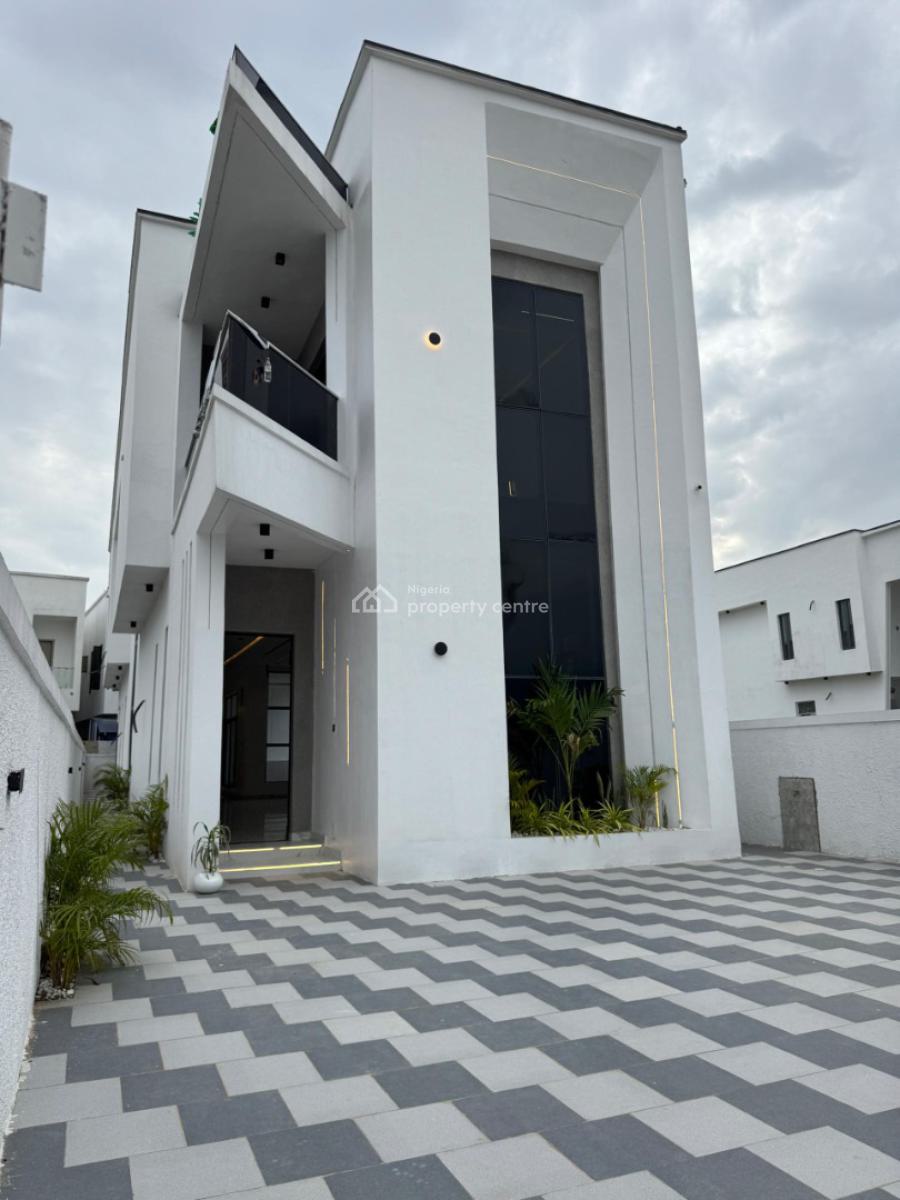New 5 Bedrooms Duplex with Swimming Pool in a Gated Estate, Ajah, Lagos, Detached Duplex for Sale