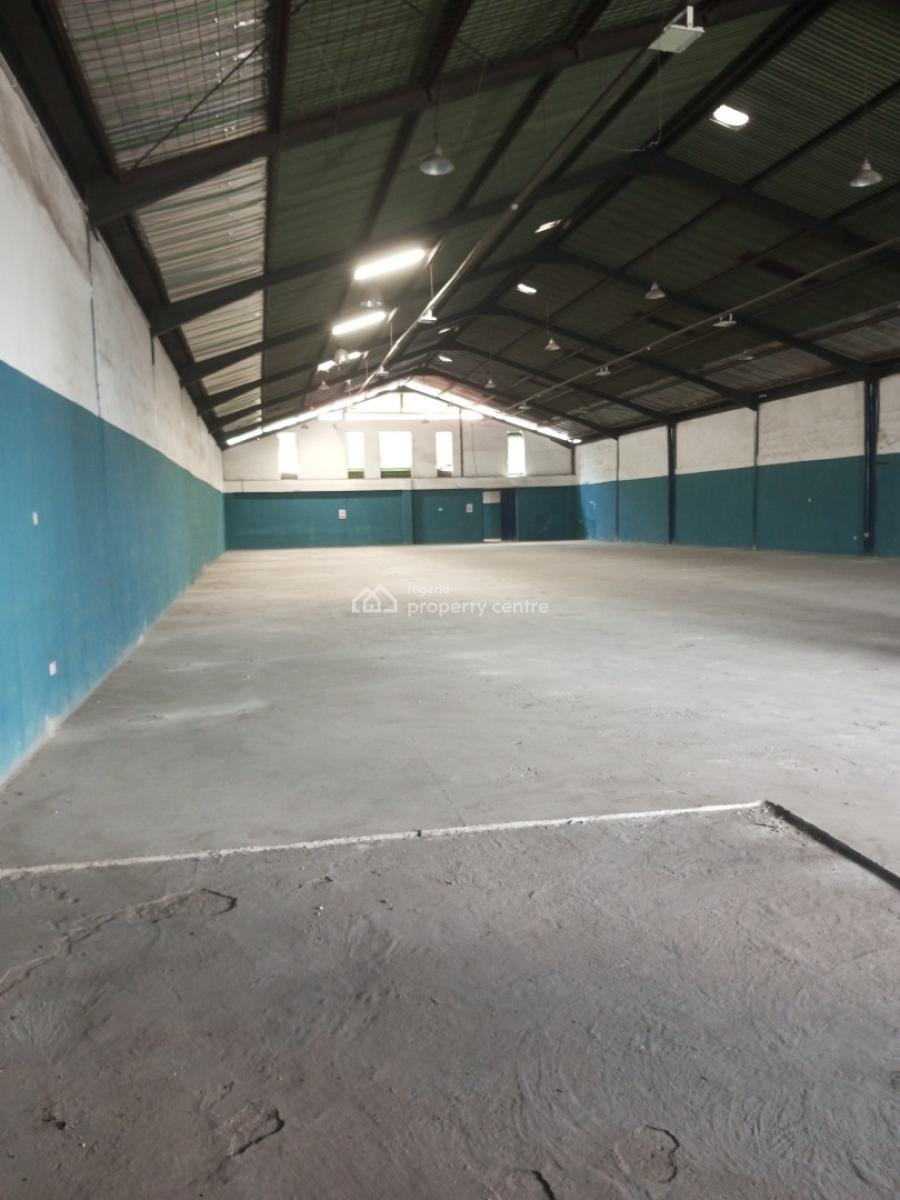 1000 Sqm Warehouse, Off Akilo Ogba, Oba Akran, Ikeja, Lagos, Warehouse for Rent