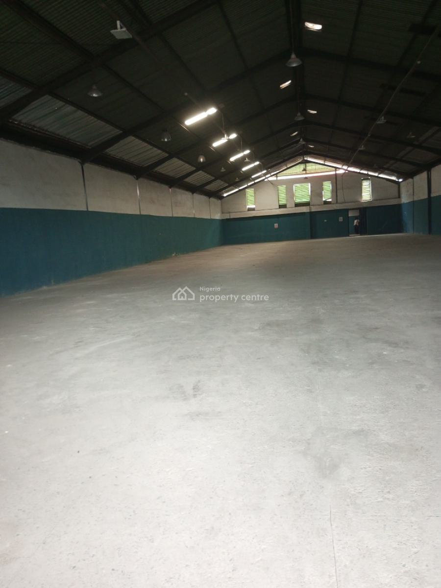 1000 Sqm Warehouse, Off Akilo Ogba, Oba Akran, Ikeja, Lagos, Warehouse for Rent