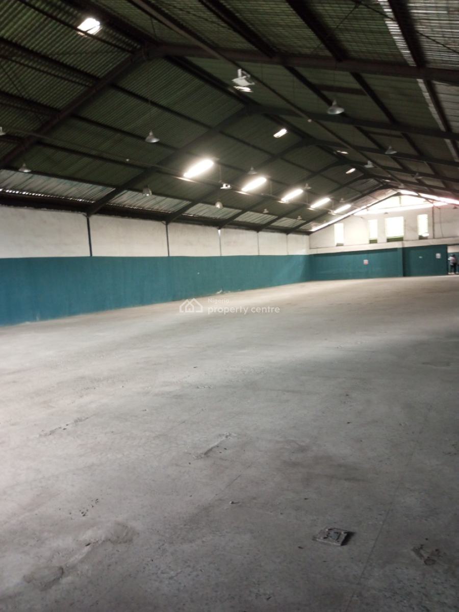 1000 Sqm Warehouse, Off Akilo Ogba, Oba Akran, Ikeja, Lagos, Warehouse for Rent