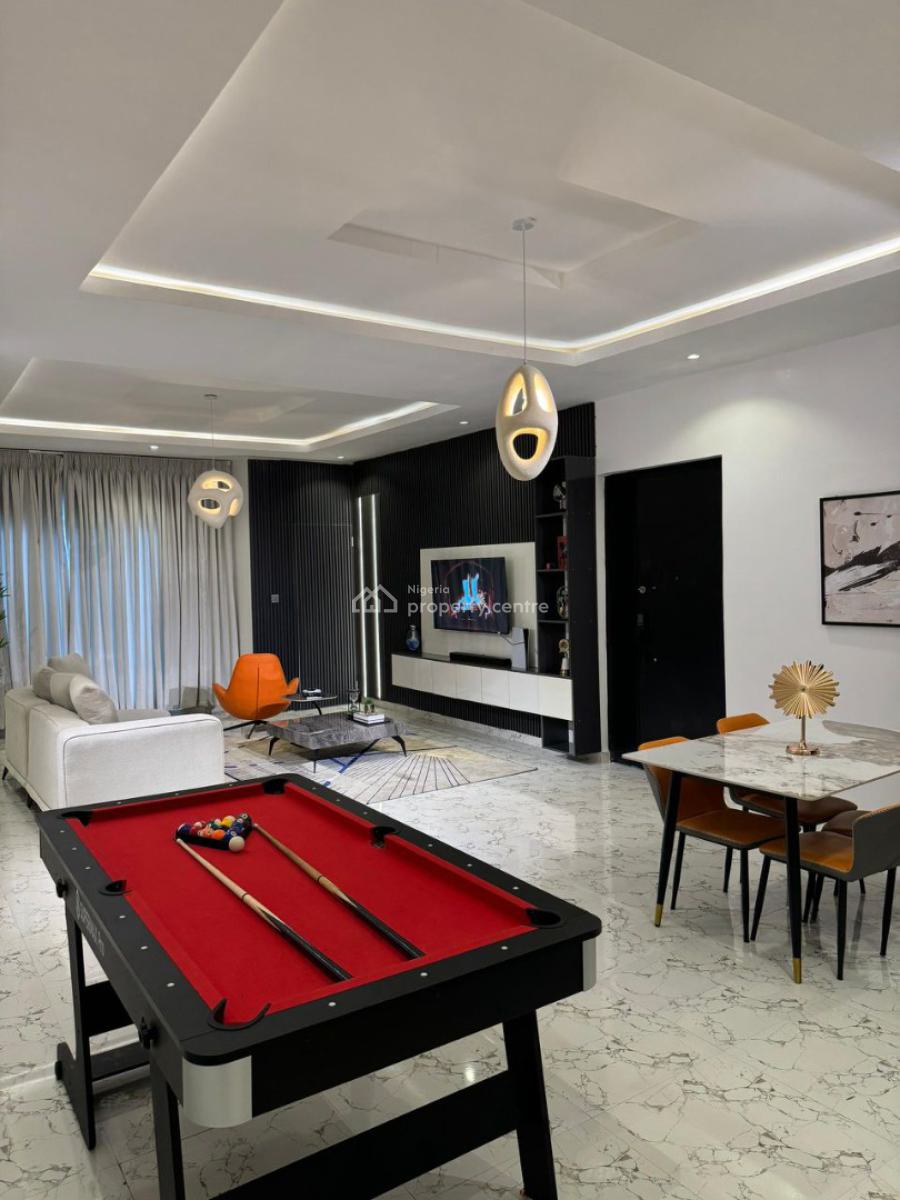 Exquisite 3 Bedroom + Pool + Ps5 + Gym, Ikate, Lekki, Lagos, Flat / Apartment Short Let