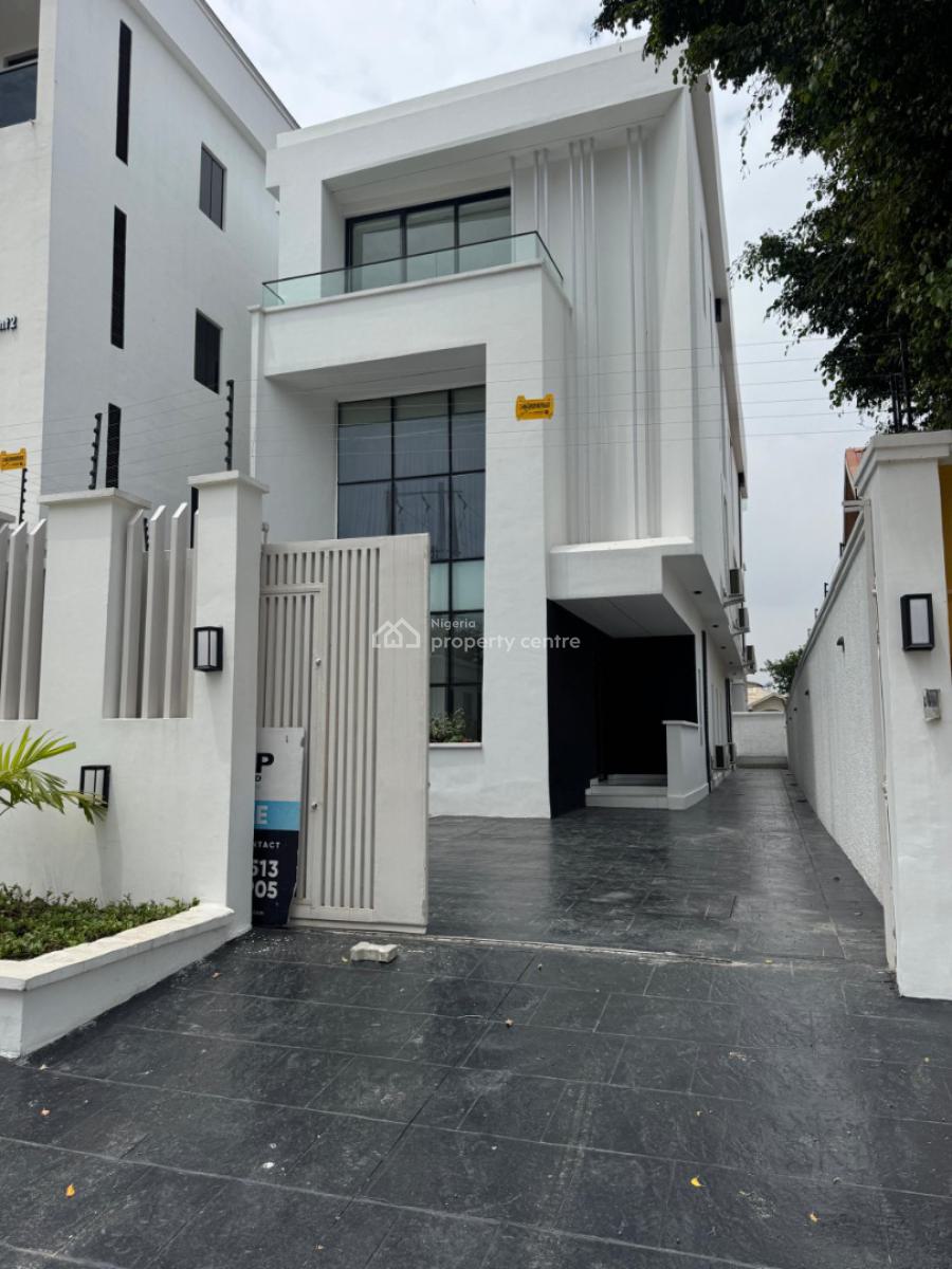 New 4 Bedrooms Duplex with Cinema and Swimming Pool, Lekki Phase 1, Lekki, Lagos, Detached Duplex for Sale