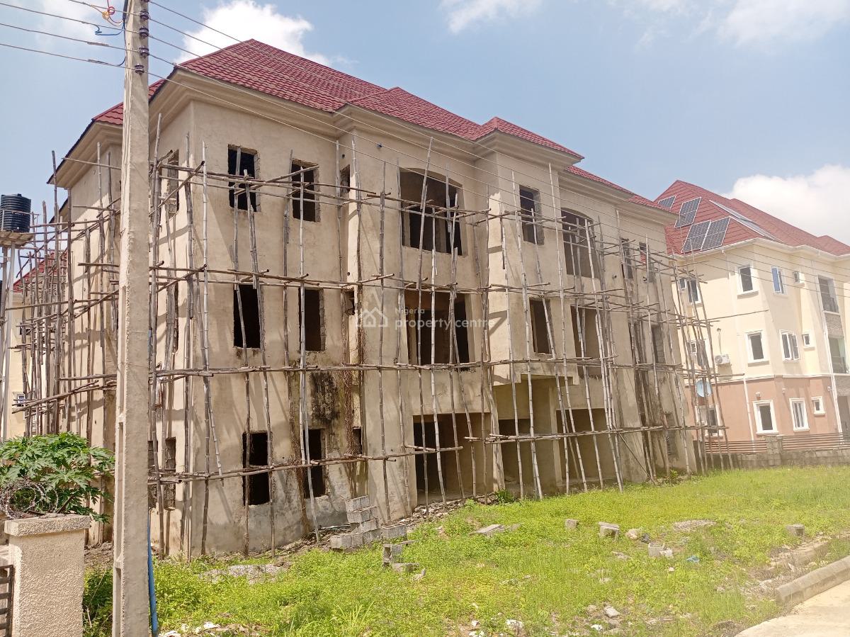 4units of 3bedroom with 2units of 2bedroom Carcass at River Park, Cluster5 River Park Estate, Lugbe District, Abuja, Block of Flats for Sale