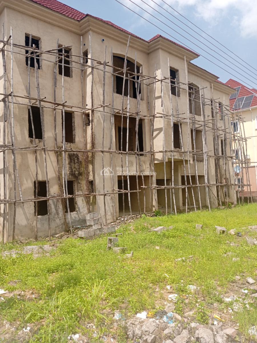 4units of 3bedroom with 2units of 2bedroom Carcass at River Park, Cluster5 River Park Estate, Lugbe District, Abuja, Block of Flats for Sale