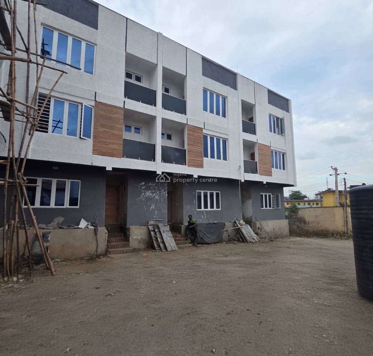 Exclusive 4 Bedroom Terrace Duplex with Bq., Adeniyi Jones, Ikeja, Lagos, Terraced Duplex for Sale