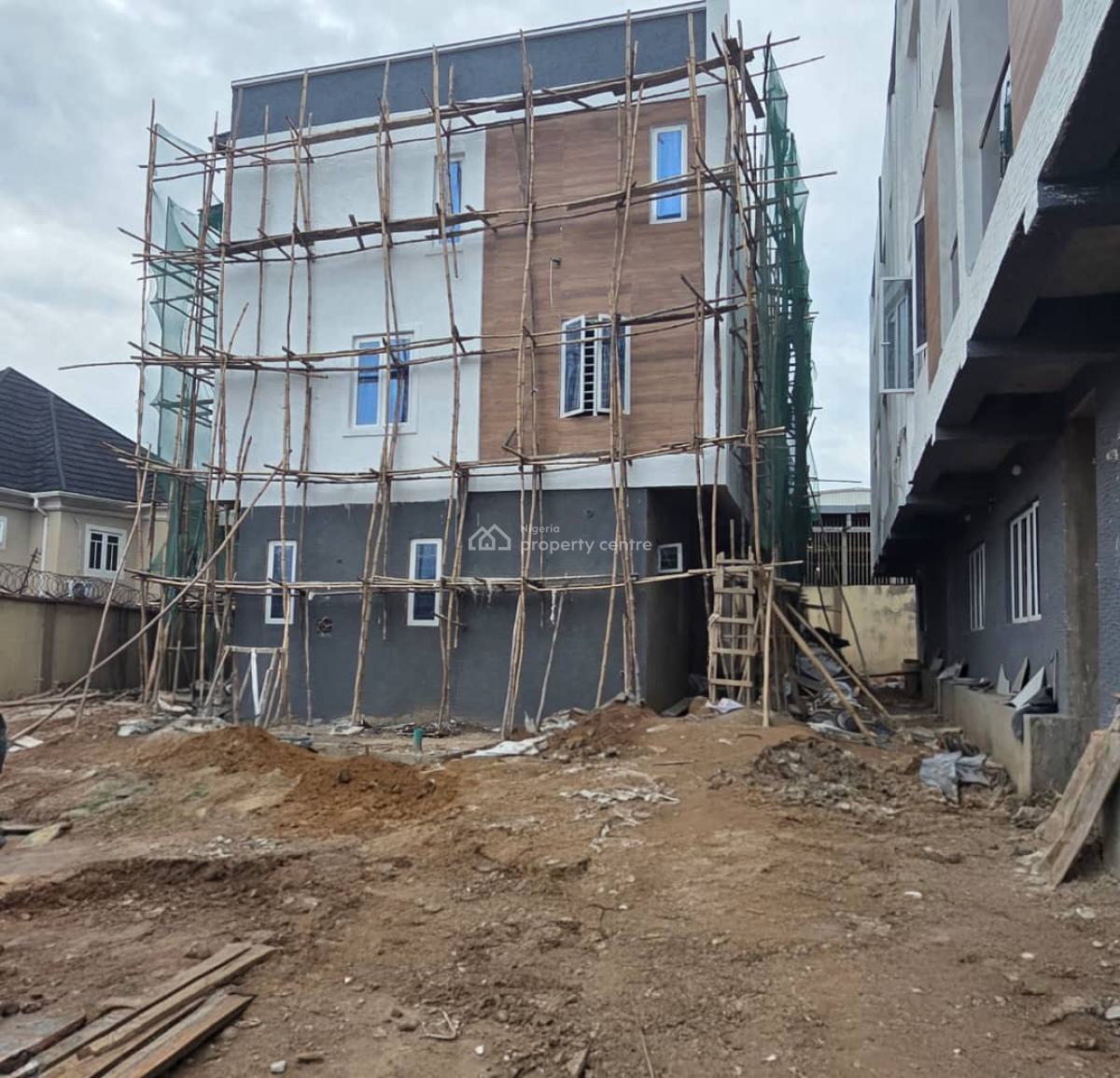 Exclusive 4 Bedroom Terrace Duplex with Bq., Adeniyi Jones, Ikeja, Lagos, Terraced Duplex for Sale