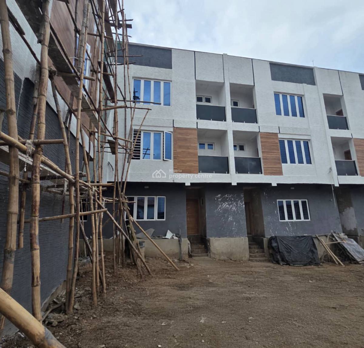Exclusive 4 Bedroom Terrace Duplex with Bq., Adeniyi Jones, Ikeja, Lagos, Terraced Duplex for Sale