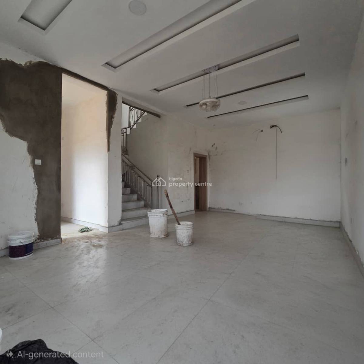 Exclusive 4 Bedroom Terrace Duplex with Bq., Adeniyi Jones, Ikeja, Lagos, Terraced Duplex for Sale