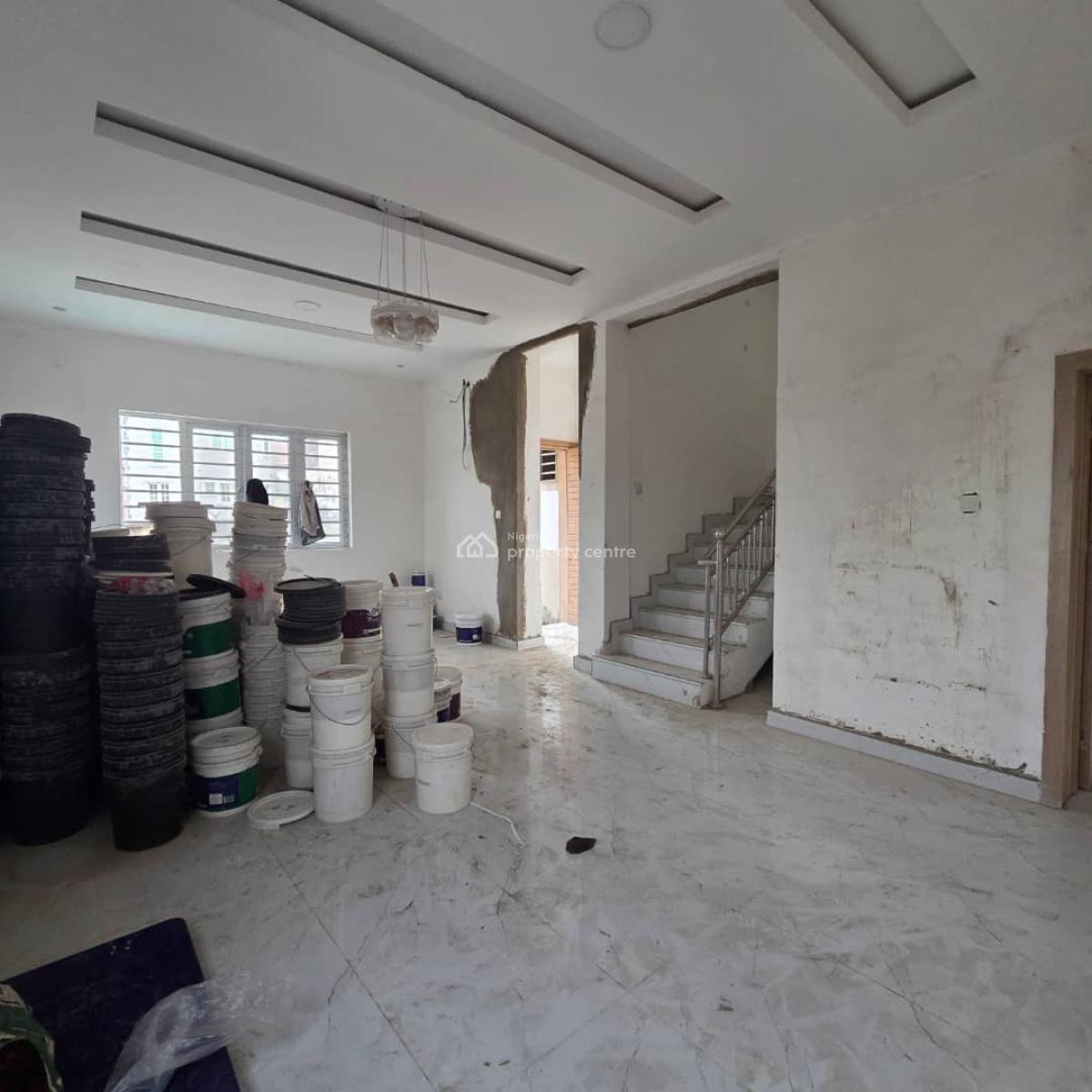 Exclusive 4 Bedroom Terrace Duplex with Bq., Adeniyi Jones, Ikeja, Lagos, Terraced Duplex for Sale
