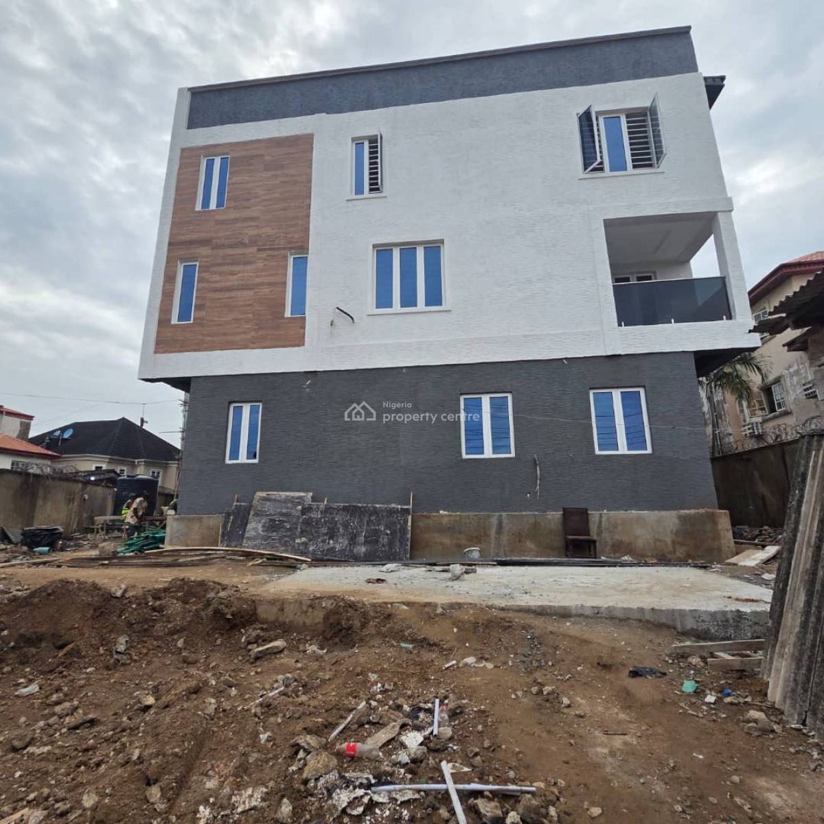 Exclusive 4 Bedroom Terrace Duplex with Bq., Adeniyi Jones, Ikeja, Lagos, Terraced Duplex for Sale