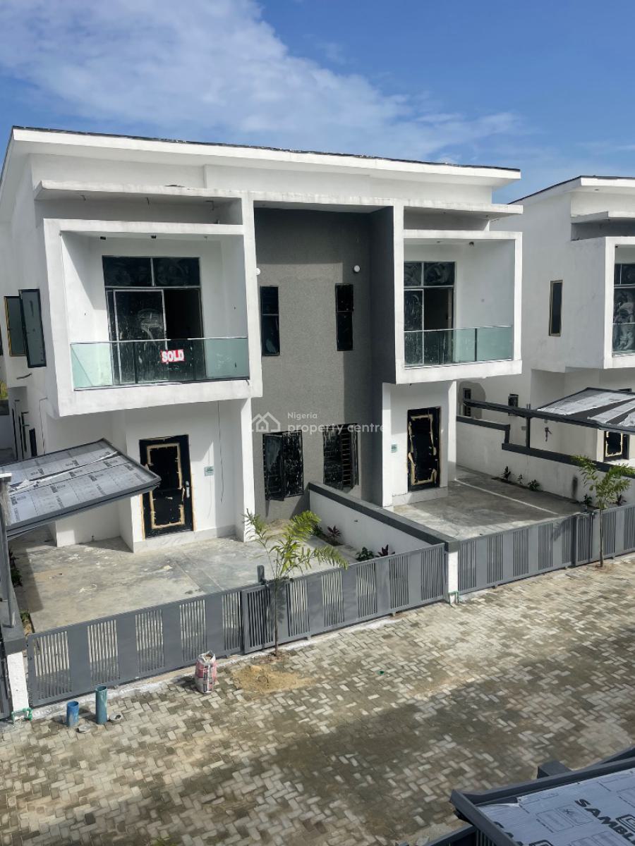 Smart Home 4 Bedroom, Inside Estate Orchid, Lekki, Lagos, Semi-detached Duplex for Sale