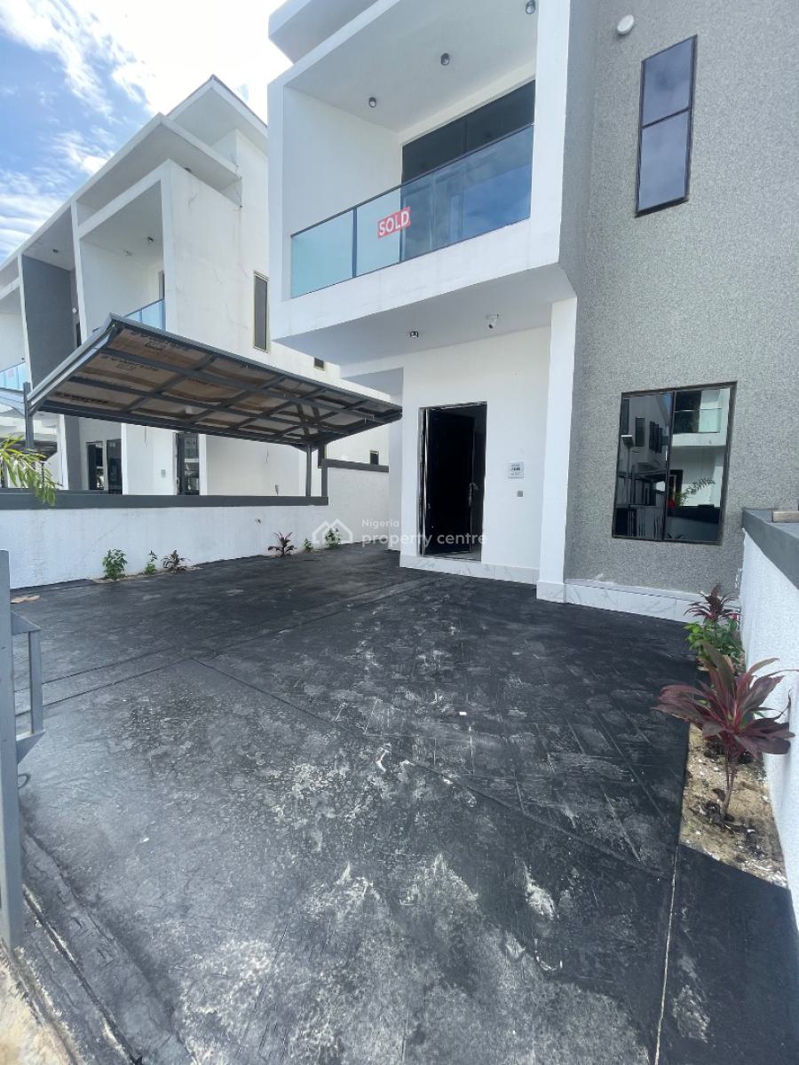 Smart Home 4 Bedroom, Inside Estate Orchid, Lekki, Lagos, Semi-detached Duplex for Sale