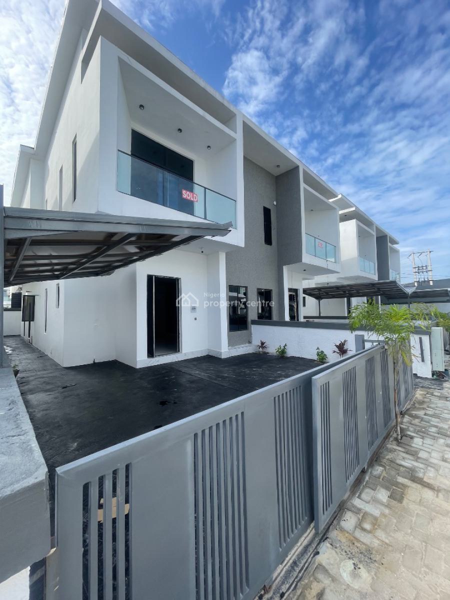Smart Home 4 Bedroom, Inside Estate Orchid, Lekki, Lagos, Semi-detached Duplex for Sale
