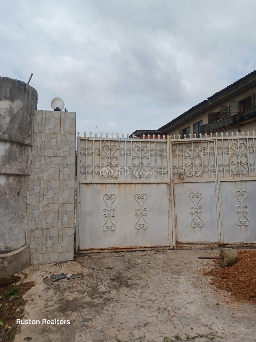 1500sm Land with Building, Onireke Gra, Ibadan, Oyo, Detached Duplex for Sale