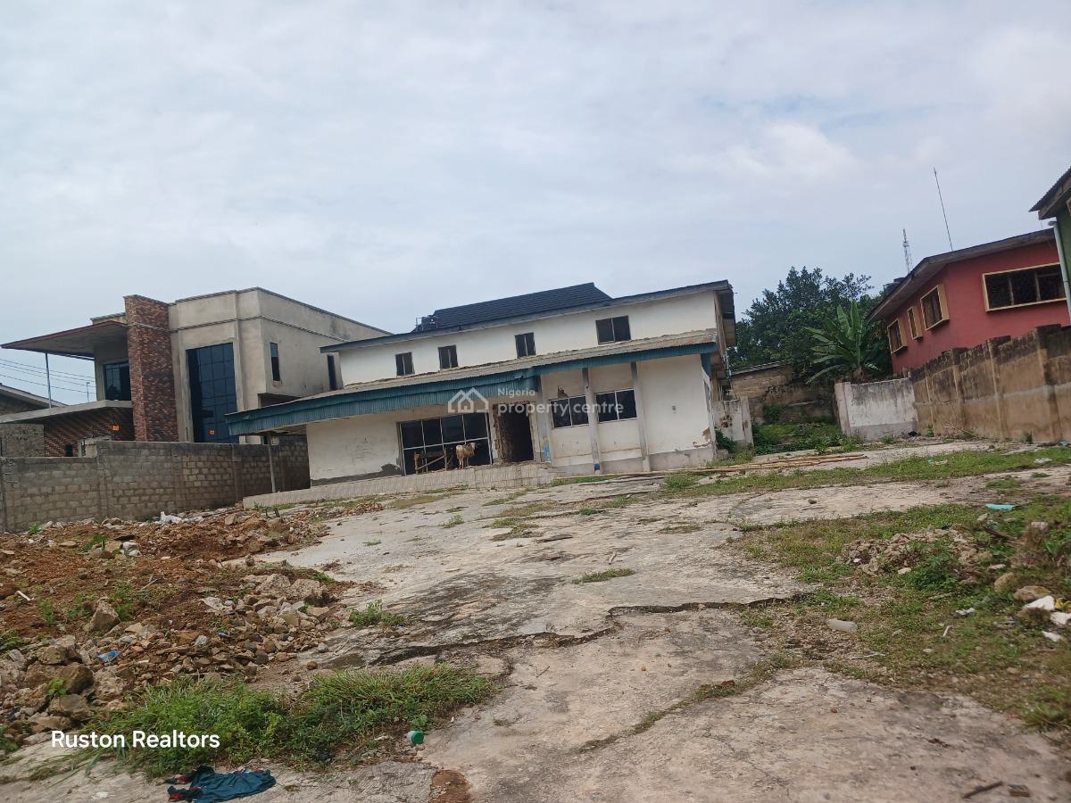 1500sm Land with Building, Onireke Gra, Ibadan, Oyo, Detached Duplex for Sale
