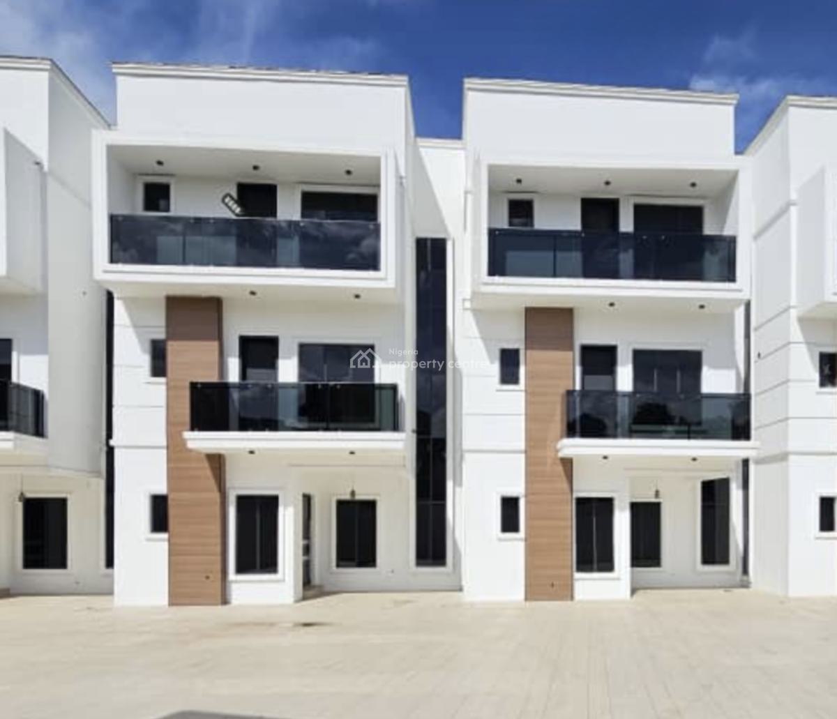 Luxury 5 Bedroom Duplex with a Room Bq, Wuse, Abuja, Terraced Duplex for Sale