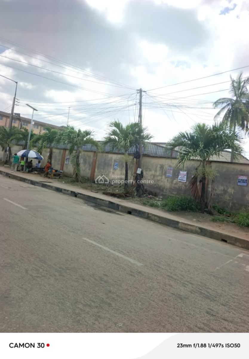 Property Is on 4,450sqm at Corner Piece Along Acme,cofo..#2.8b Asking., Ogba, Ikeja, Lagos, Warehouse for Sale