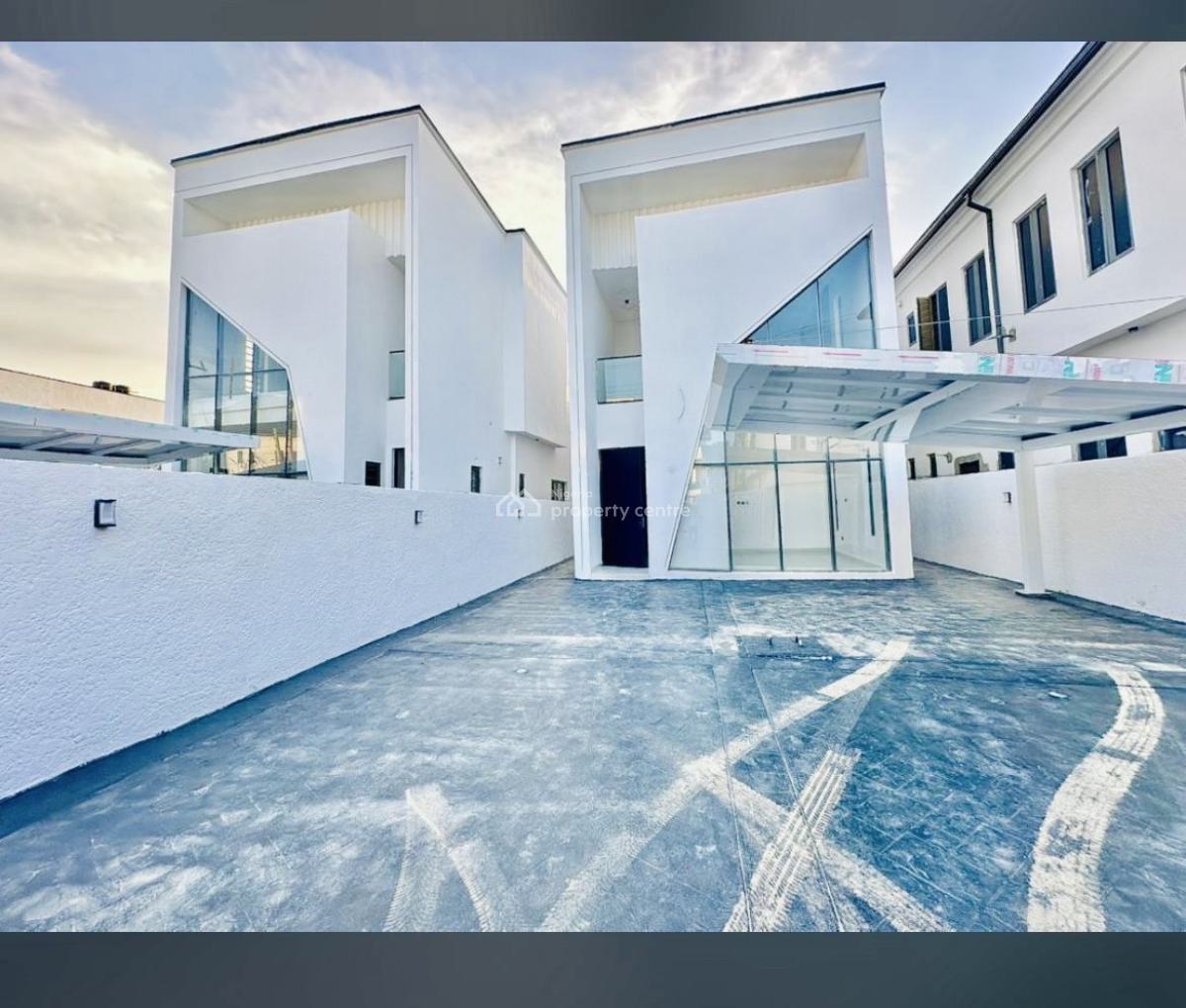 Exquisite 5 Bedrooms Detached Home with Swimming Pool & Bq, Harris Drive, Vgc, Lekki, Lagos, Detached Duplex for Sale