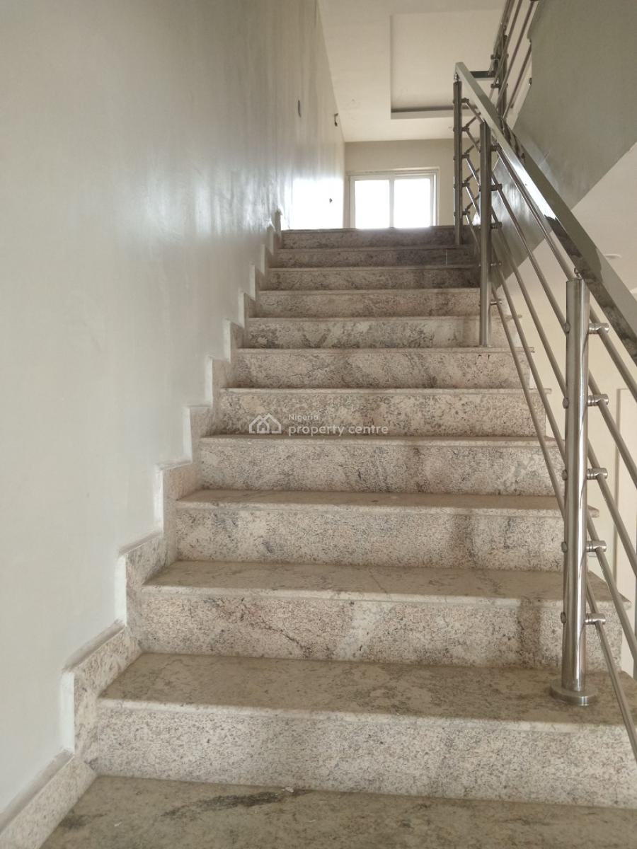 a Brand New Serviced 4-bedroom Terrace Duplex + 1bq, Utako District ( Video of The House Is Attached), Utako, Abuja, Terraced Duplex for Rent