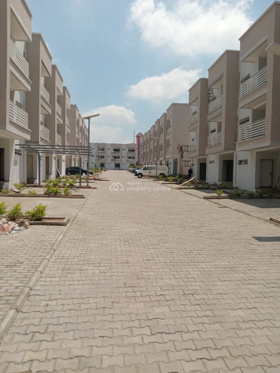 a Brand New Serviced 4-bedroom Terrace Duplex + 1bq, Utako District ( Video of The House Is Attached), Utako, Abuja, Terraced Duplex for Rent