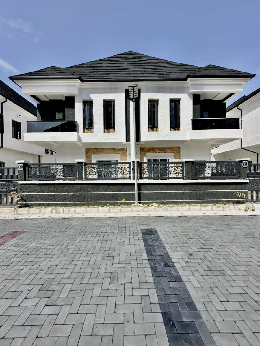 Most Affordable Brand New Exquisite 4 Bedroom Semi Detached Duplex, Orchid  . ( Serene and Secure), Lekki, Lagos, Semi-detached Duplex for Sale
