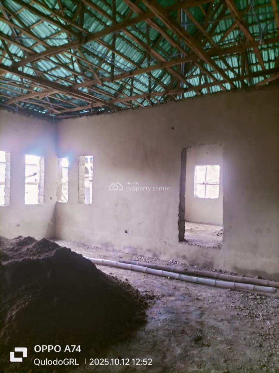 an Uncompleted Gated Modern 3 Bedroom Bungalow, Nihort, Idi-shin, Jericho, Ibadan, Oyo, Detached Bungalow for Sale
